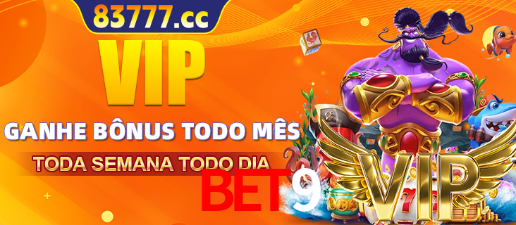 Banner promocional do bet9 oferecendo 100% de recompensas adicionais contínuas para quem fizer o login diário (Daily sign-in), com um mascote de coelho.